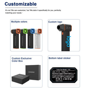 CROSSGUN Elektrischer Luftstaubsauger X15 MINI Luftstaubsauger Mini-Lüfter Druckluft-Staubsauger & Mini-Gebläse für BBQ - Product Image 5