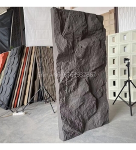 Hoja de piedra de PU decorativa Interior Exterior PU espuma piedra poliuretano piedra artificial panel de pared - Product Image 2