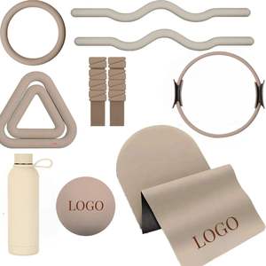 Pilates Accessories Set Yoga <b>Mat</b> Dumbbells Set Customized Ankle Wrist Bangles Barbell <b>Bar</b> Beam Power Ring Eco-Friendly Pilates - Product Image 2