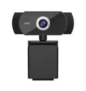 Webcam 1080p Full HD pour petit ordinateur avec microphone antibruit pour caméra Web de chat vidéo