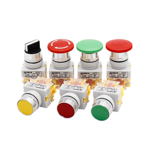 Cmom LAY37 <b>Push</b> <b>Button</b> <b>Switch</b> 2NO2NC Aluminum IP65 Screw Terminal Emergency Stop Mushroom Head - Product Image 4
