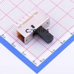 SS-42F01-G110 Slide Switch Through hole Component (THT) Switch Double Pole Double Throw Rectangle Pin Header PC Pin 23.6mm - Product Image 1