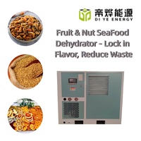 Commerciële warmtepomp droogmachine, multifunctionele dehydrator voor visproducten, visfilets, garnalen, schelpdieren, fruit, zeevruchten, specerijen