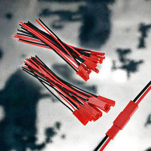 XT30 XT60 двойной штекер T Y разветвитель батареи силиконовый провод разъем 2 Штекер 1 гнездовой кабель параллельный адаптер RGB PCB ABS медь - Product Image 3