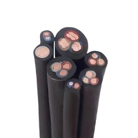 Kabel Daya Fleksibel Tembaga PVC YUWAN TVR-YC-3*10+2*6 (500V/300V) yang Dapat Disesuaikan untuk Penggunaan Industri & Rumah Tangga