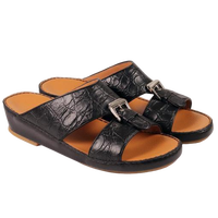 Sandales arabes SHIKOL en cuir exotique, avec détails métalliques personnalisés, qualité supérieure, luxe du Moyen-Orient, sur mesure, boutique, Ramadan, plage, vacances