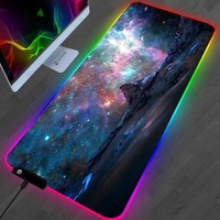Grand tapis de souris de jeu RVB Logo Tapis de souris de haute qualité Impression personnalisée Tapis de souris en caoutchouc Tapis de souris XXL par sublimation