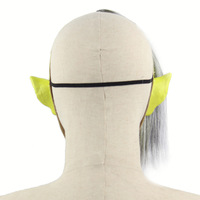 Masque intégral en latex Nicro, écologique, avec logo personnalisé, réaliste, jaune, à longue langue, masque étrange, cerveau éclatement, effrayant, horreur, répulsif
