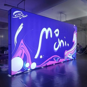 Custom Logo Exhibition Event Tension Fabric Lightbox Advertise <strong>Display</strong> Trade Show Double Side Aluminum Frame LED SIGN <strong>Light</strong> <strong>Box</strong> - Product Image 2