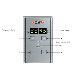 מסך מגע אדים ipx5 3 שלב ce etl 3c הסמכה חדר אמבטיה אדים מנוע קיטור סאונה גנרטור KL-302B - Product Image 3