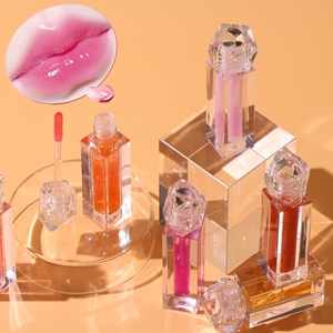 Prix usine 12 couleurs personnalisé brillant à lèvres changeant de couleur <span class=keywords><strong>rose</strong></span> emballage cosmétique <span class=keywords><strong>produit</strong></span> cosmétique longue durée - Product Image 3