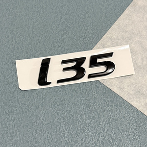 Emblème de voiture, logo 3D, autocollants de carrosserie en ABS pour <span class=keywords><strong>I10</strong></span>-I40/<span class=keywords><strong>N</strong></span> <span class=keywords><strong>LINE</strong></span> - Argent Noir, finition brillante de haute qualité, décoration et protection - Product Image 4