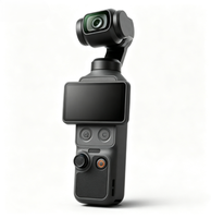 Cámara Deportiva Pocket4 (Solo Cuerpo) 4K HD Antivibración con Pantalla de 2.0" para Vlogging Diario