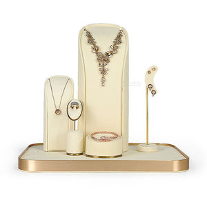 Ensemble de présentoirs à bijoux personnalisés avec logo, en métal, pour boucles d'oreilles, bagues, colliers, bracelets, présentoir à bijoux DIY - Product Image 5