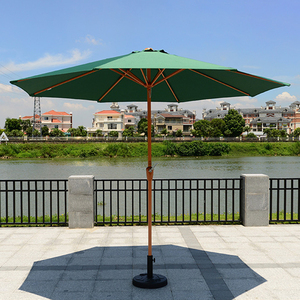 SHADERAY Precio barato Paraguas al aire libre Barra de paraguas de jardín con paraguas de manivela giratoria - Product Image 1