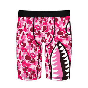 Calzoncillos <span class=keywords><strong>Boxer</strong></span> para Hombre, Corte Medio, Transpirables, Antibacterianos, con Estampado Geométrico, Logotipo Impreso, Tejido de Punto, Poliéster, Lavables a Máquina - Product Image 5