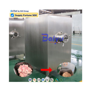 Picadora de Carne Congelada Automática Baiyu, Apta para Picar Carne de Res, Pollo y Cerdo, con Certificación CE - Product Image 6