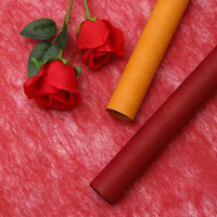 Papier d'emballage pour fleurs non tissé, imperméable, en vente chaude en Corée, papier de soie pour fleurs