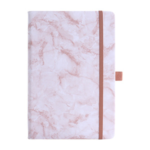 Chất lượng cao tùy chỉnh da A5 Kích thước máy tính xách tay đá cẩm thạch thiết kế xoắn ốc ràng buộc chủ đề may 100 sheets Loose-Leaf PVC vải Bìa - Product Image 1