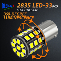 Ampoules LED 1156 1157 T20 T25 12-24V DC pour voiture, feux de freinage, stop, feux arrière, clignotants, multi-usages pour voiture universelle