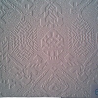 Plaques de plafond contemporaines en PVC laminé perforé, imperméables et ignifuges, de forme carrée, 595x595mm, pour usage hôtelier