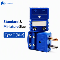 Connecteur Thermocouple Miniature Type K, Type J, Type T, Type E, Type R, Type S, Type B, Type N, Mini Prise et Prise Mère pour Capteur de Température