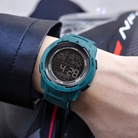 SMAEL 8105 Nuevo Modelo de Reloj Deportivo Digital Electrónico para Hombre con Cronómetro, Alarma, Resistente al Agua 5ATM, Cronógrafo Luminoso