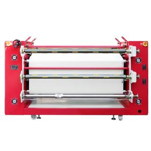 Usine leader dans la fabrication de machines de transfert de chaleur à rouleaux pour rideaux, machine à calandre à alimentation par le bas pour usine - Product Image 3