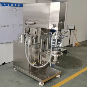 Homogénéisateur sous vide pour crème cosmétique pour le visage, lotion, mélangeur émulsifiant, machine de mélange avec réservoir d'eau et d'huile, 10 L - Product Image 6