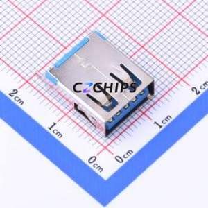 HC-ST-003-010-L15.0-Z USB Connector Through hole Component (THT) Connector Type-A USB 3.0 Female Through Hole - Product Image 1