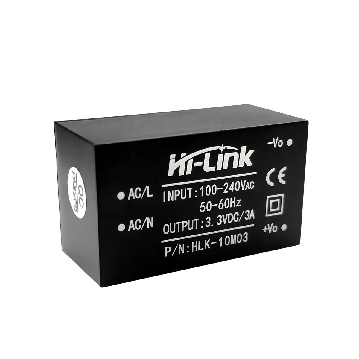 Hi-Link HLK-10M03 3.3V 10W AC-DC Isolated Step-Down Switching Power Supply Module AC-DC Converter HLK-10M03