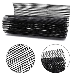 Universele Zeshoekige Aluminium Mesh Grill Cover Car Bumper Hood Vent Grille Netto