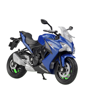 BobbieGoods 1:18 WELLY Modelo de Motocicleta de Aleación Suzuki GSX-S1000F Escala 1:18 2017, Material Plástico, Juguete de Exhibición y Regalo - Product Image 4