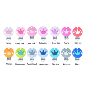 Ours en peluche Forme <span class=keywords><strong>Tetine</strong></span> Silicone Selectionnable <span class=keywords><strong>Dentition</strong></span> Jarretelles Clip Les clips en silicone - Product Image 5