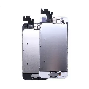 Для iPhone 5 LCD полная сборка полный комплект дисплей Замена Сенсорный экран дигитайзер панель Запчасти AAAA LCD