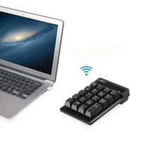 2.4G Kablosuz Optik Mini Numara Tuş Takımı USB Arayüzü Ofis Masaüstü Dizüstü Tabletler için Yeni Klavye-K3