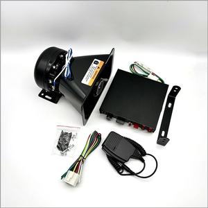 Sirena, Bocina para Auto, Megáfono de Alarma, Sirena de 100W con Controlador para Vehículos de Rescate, Alarma para Auto, Megáfono de Alarma - Product Image 3