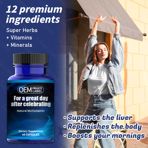 Suplementos multivitamínicos y minerales para adultos, vitaminas A base de hierbas, cápsulas multiminerales para hombres y mujeres, botellas de cuidado de la salud, suplementos - Product Image 3