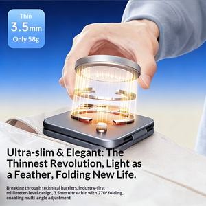 <span class=keywords><strong>Support</strong></span> de téléphone portable pour voiture en ABS, fixation magnétique sur tableau de bord, compatible avec la navigation OLIVER - Product Image 4