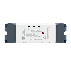 <span class=keywords><strong>Module</strong></span> d'interrupteur intelligent WiFi Tuya 2 canaux - Relais universel à télécommande RF 433 MHz pour <span class=keywords><strong>garage</strong></span> et maison intelligente - Product Image 2