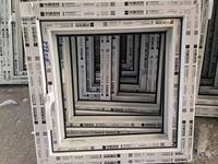 Fenêtre coulissante de sol à plafond en PVC mince et étroite CHANGYI, grande fenêtre résidentielle, glissière en verre