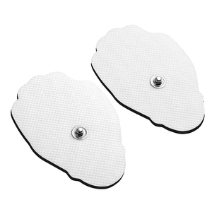 Electrodos de <span class=keywords><strong>Hidrogel</strong></span> Konmed KM801 TENS EMS (4.5x7.5cm) con Desinfección por Infrarrojos Lejanos, Blancos, con Broche a Presión, Consumibles Médicos - Product Image 3