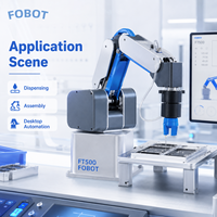 Bras robotisé industriel haute précision FT500 à 4 axes, charge utile de 2 kg, portée de 500 mm pour l'assemblage électronique 3C et la distribution de colle