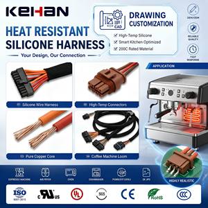 Kabel Silikon Tahan Panas untuk Peralatan Dapur Pintar dan Mesin Kopi - Product Image 1