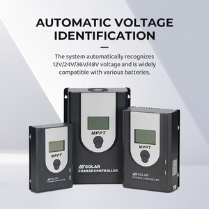 Gcsoar Voltage Auto 12V 24V 40amp <span class=keywords><strong>Power</strong></span> Mppt Zonne-Energie Laadregelaar Met Lcd-<span class=keywords><strong>Display</strong></span> Voor Off-Grid Zonne-Energie Systeem - Product Image 2
