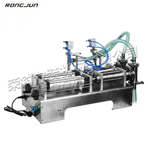 RJ-1000YS Model Filling Machines 1000ml Glass Carbonated Drink K Cup Tube Filling Machines