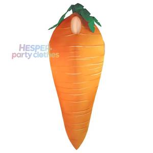 Disfraz de Zanahoria de Dibujos Animados, Disfraz de Vegetal para Adultos, Precio de Fábrica HP - Product Image 1