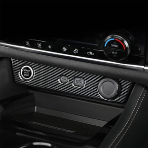Accessori interni in fibra di carbonio per autoveicoli OEM per 2023 <span class=keywords><strong>Nissan</strong></span> <span class=keywords><strong>Qashqai</strong></span> pannello per accendisigari decorativo - Product Image 5