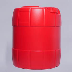 Bidon rond en polyéthylène HDPE rouge de 18 L, vide, de qualité supérieure, pour carburant, eau, produits chimiques, fabriqué au Vietnam - Product Image 6