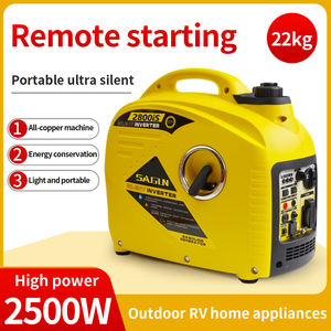 Générateur d'énergie portable pour climatisation, camionnette, 220V, essence, onduleur, 2500W, générateur de stationnement pour usage domestique - Product Image 4